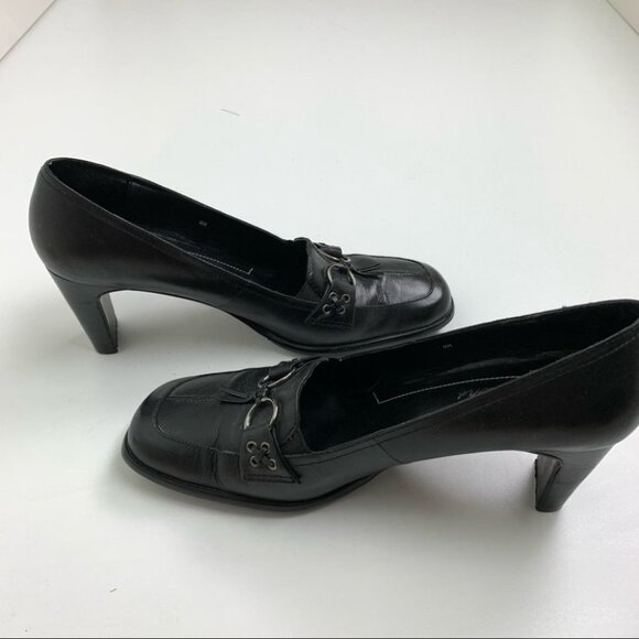 Bravo  Browns Black Leather size 9 - Picture 4 of 8